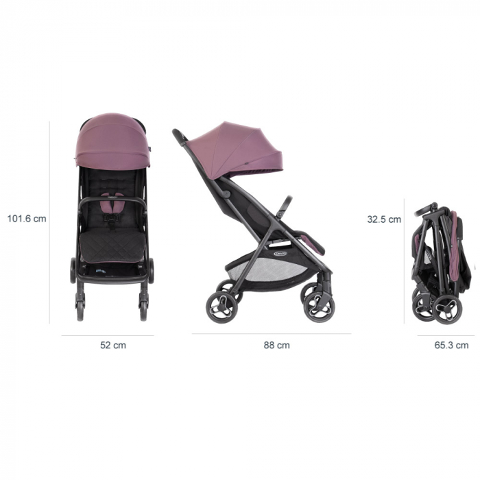 Carucior Graco Myavo Mulberry [5]