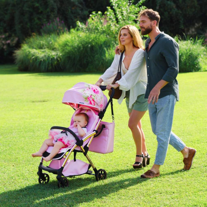 Carucior Leclerc Baby 2 in 1 colectia Monnalisa Antique Pink [10]