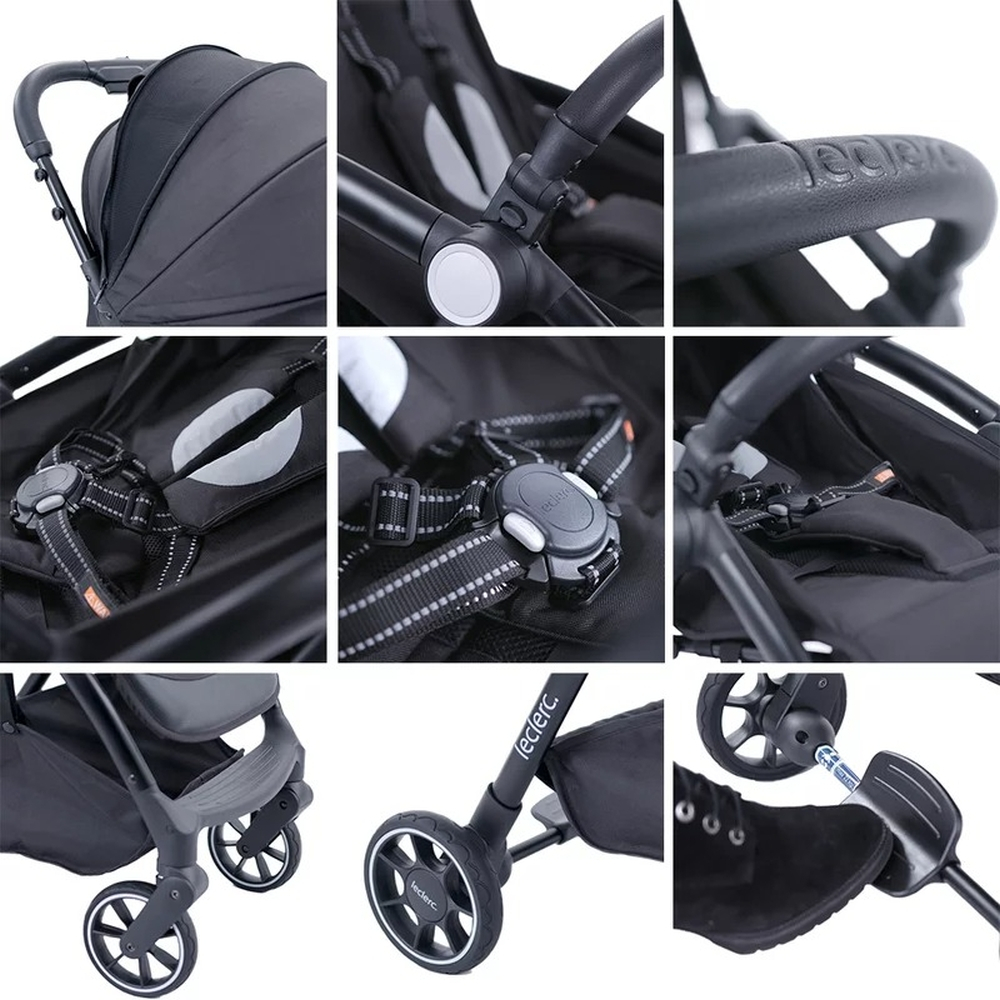 Carucior Leclerc Baby Magic Fold Plus Blue [5]