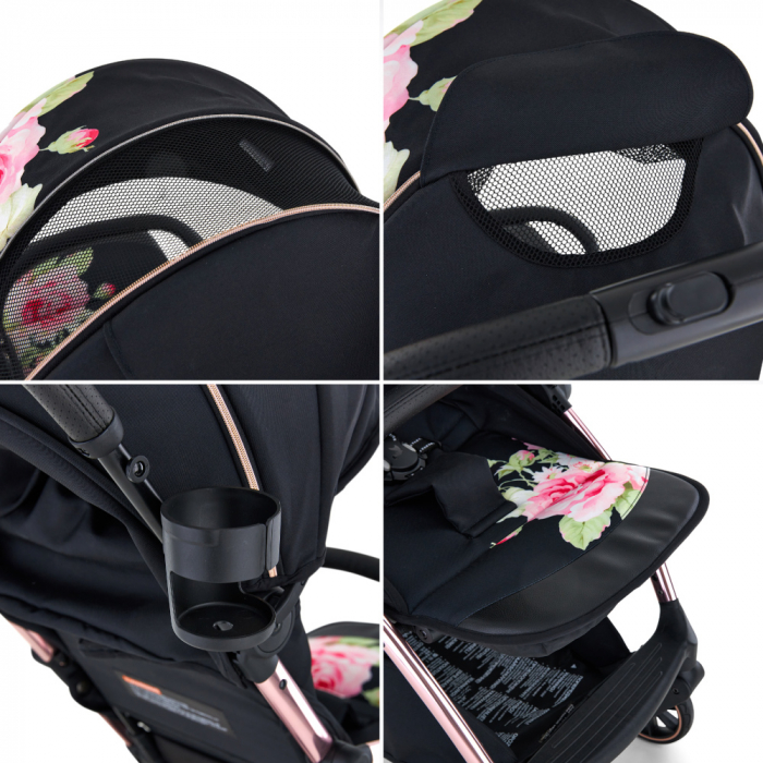 Carucior Leclerc Baby 2 in 1 colectia Monnalisa Black [6]