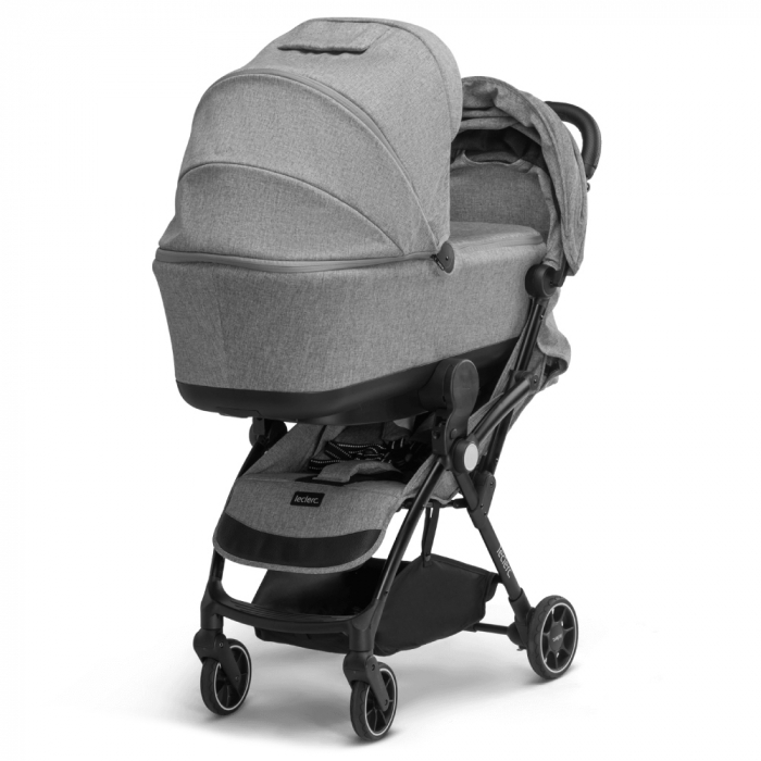 Carucior Leclerc Influencer 2 in 1 Grey Melange [5]