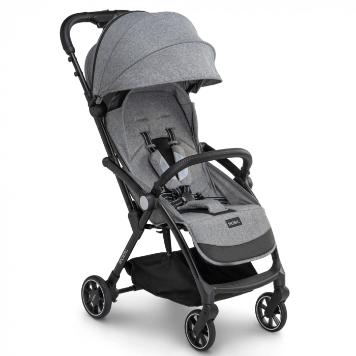 Carucior Leclerc Influencer 2 in 1 Grey Melange [3]