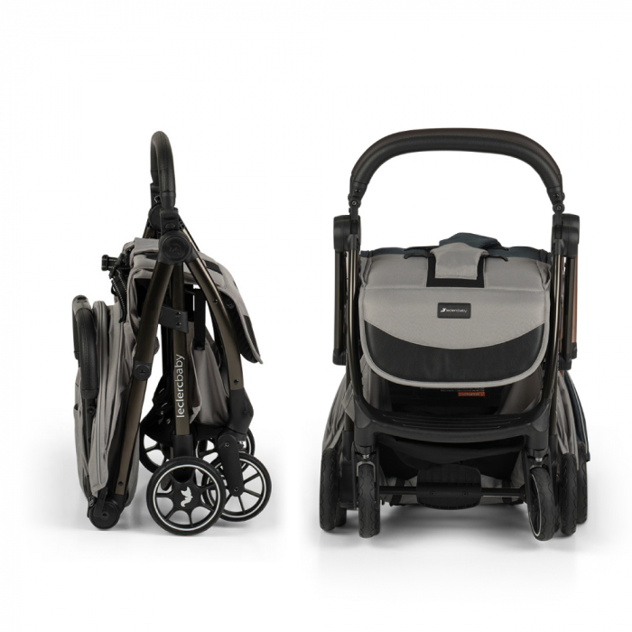 Carucior Leclerc Influencer Air 2 in 1 Violet Grey [6]