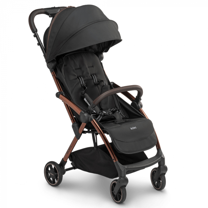 Carucior Leclerc Influencer 2 in 1 Black Brown [4]