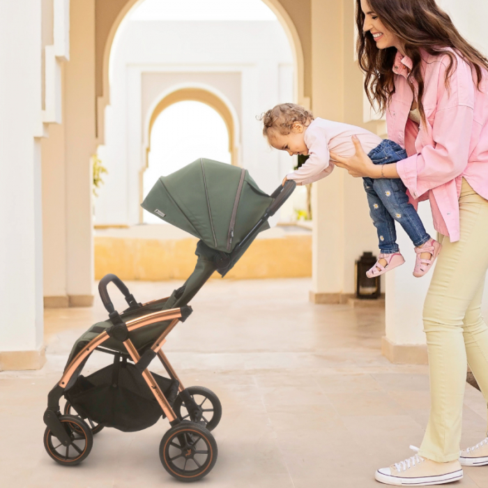 Carucior Leclerc Influencer XL Army Green [7]