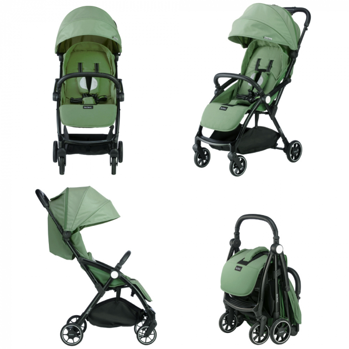 Carucior Leclerc Magic Fold Plus 2 in 1 Green- Resigilat [2]