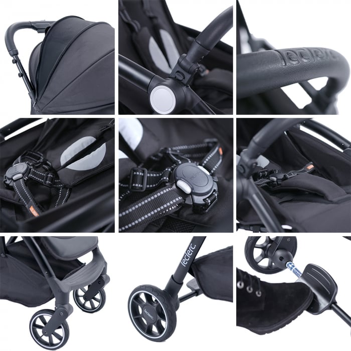 Carucior Leclerc Magic Fold Plus Black [5]
