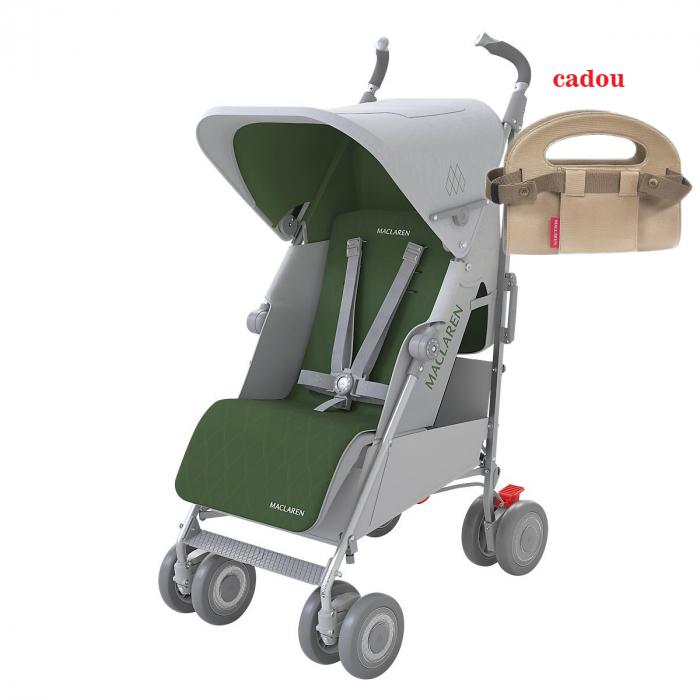 Carucior Maclaren Techno XLR Silver/Highland Green [8]
