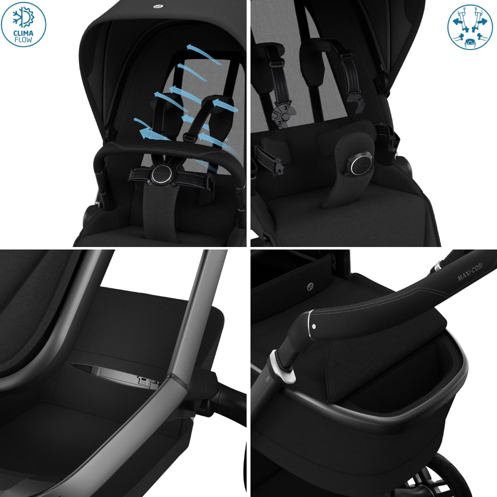 Carucior Maxi-Cosi Fame 2 in 1 Twillic Black [8]