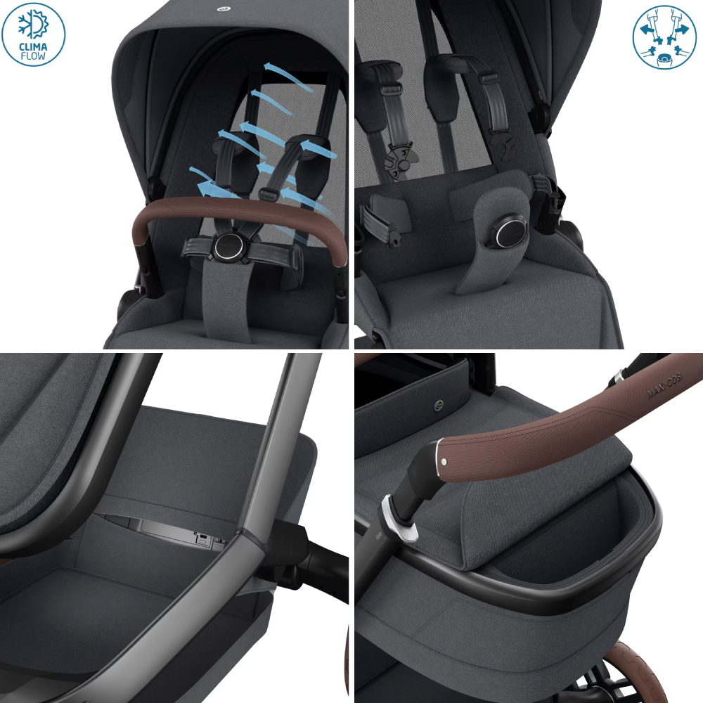 Carucior Maxi-Cosi Fame 2 in 1 Twillic Graphite [8]