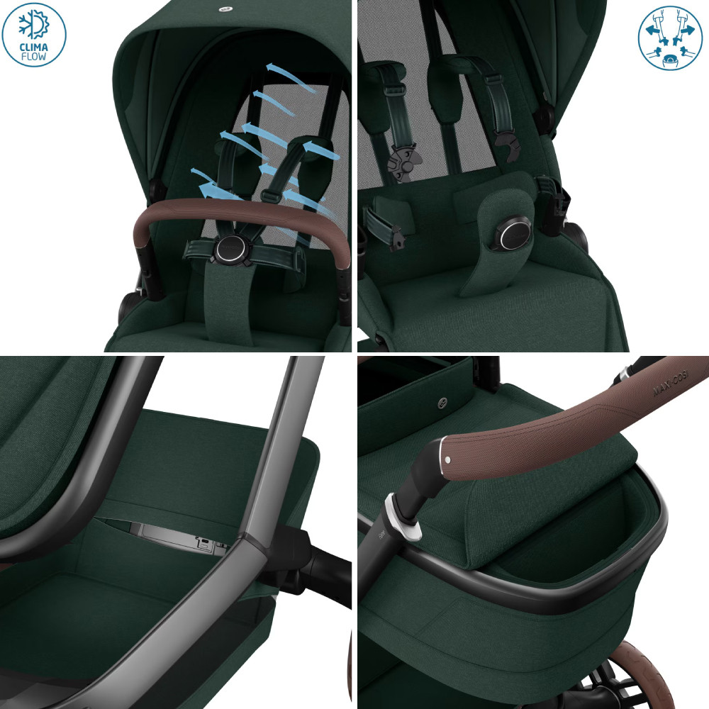 Carucior Maxi-Cosi Fame 2 in 1 Twillic Green [8]