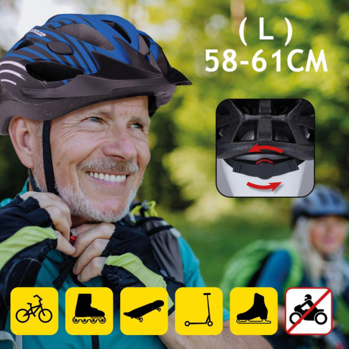 Casca protectie Dunlop L 58-61 cm Rosu [4]