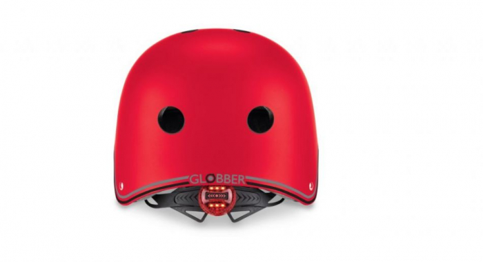 Casca protectie Globber Primo, cu lumini, culoare rosu [5]