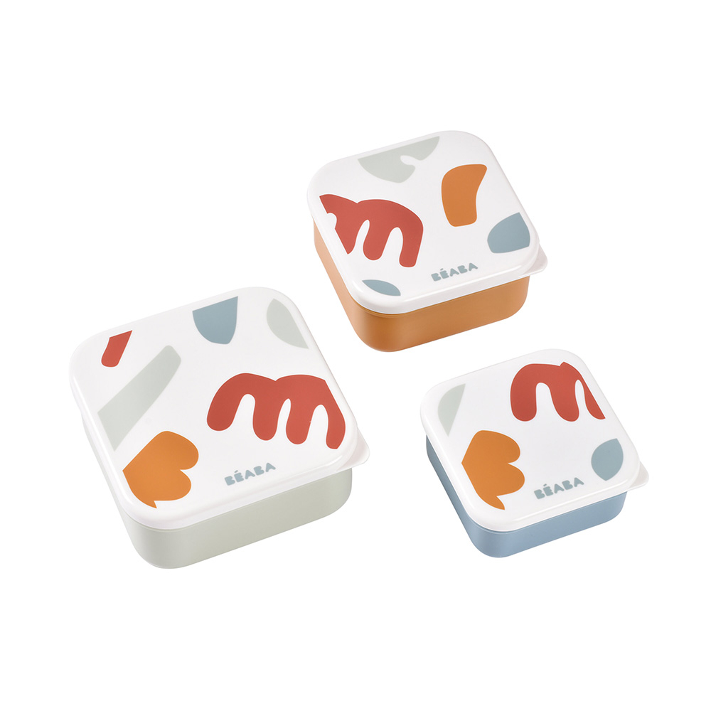 Set 3 caserole pentru gustari  Beaba Playful [4]