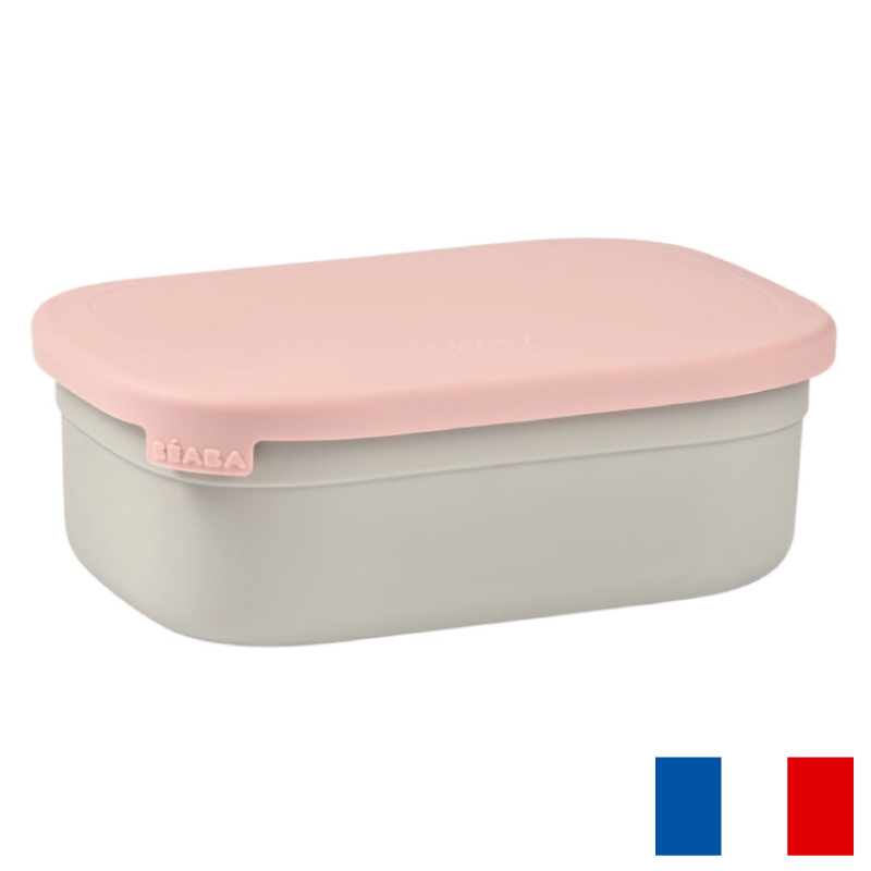 Caserola inox Beaba Powder Pink