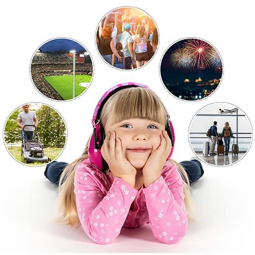 Casti antifonice pentru copii REER SilentGuard Kids Girl [2]