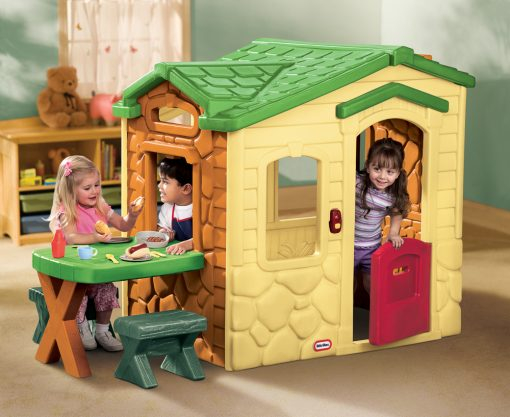 Casuta Picnic Cu Terasa - Crem Little Tikes [3]