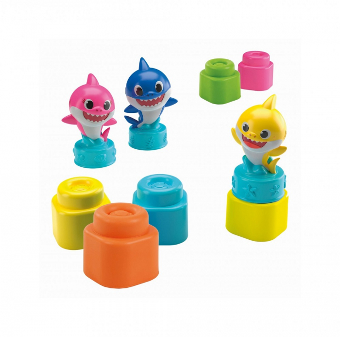 Clemmy - Plasa Cu 22 De Cuburi Si Figurine Rechin [3]