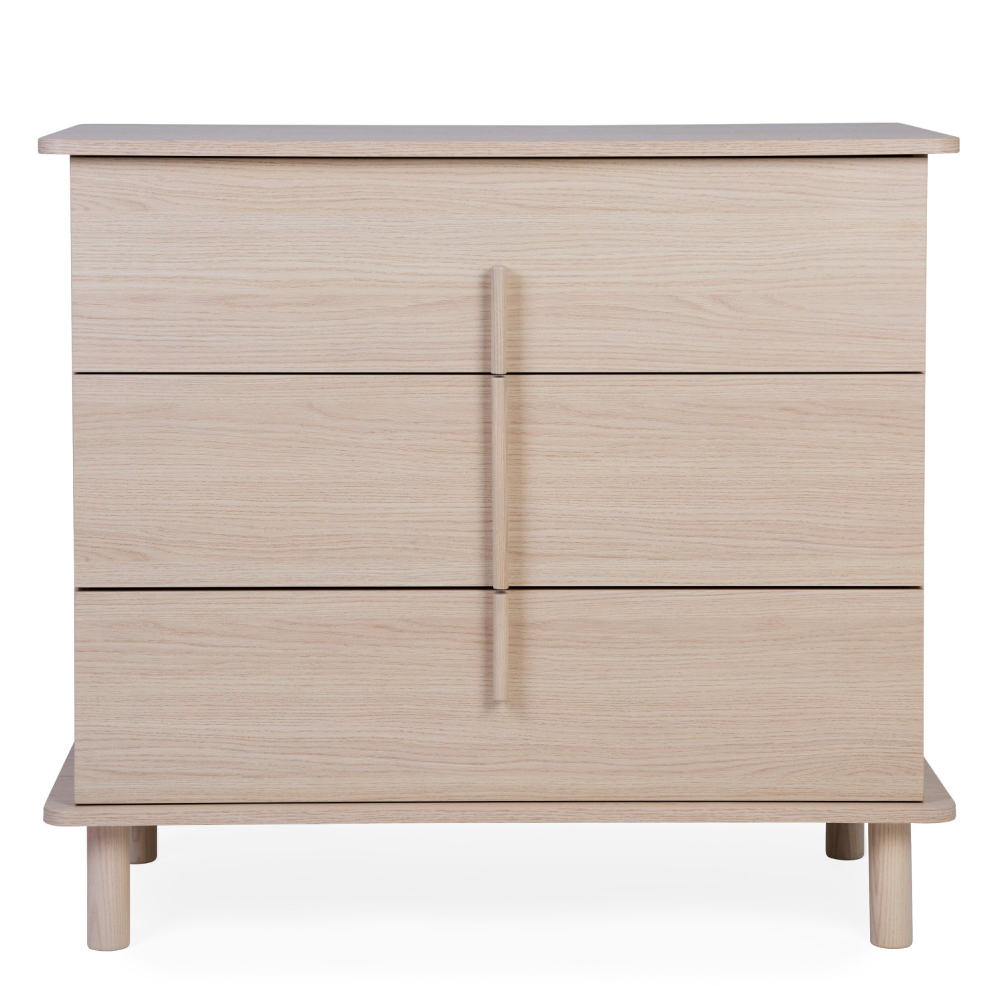 Comoda Childhome Nordica Natural 85 x 50 x 95 cm cu masa de infasat [2]
