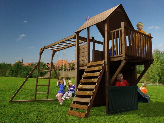 Complex de joaca BalconyFort Searcher Dunster House [2]