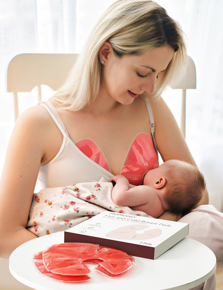 Comprese/perne pentru san Momcozy reutilizabile cald si rece [9]