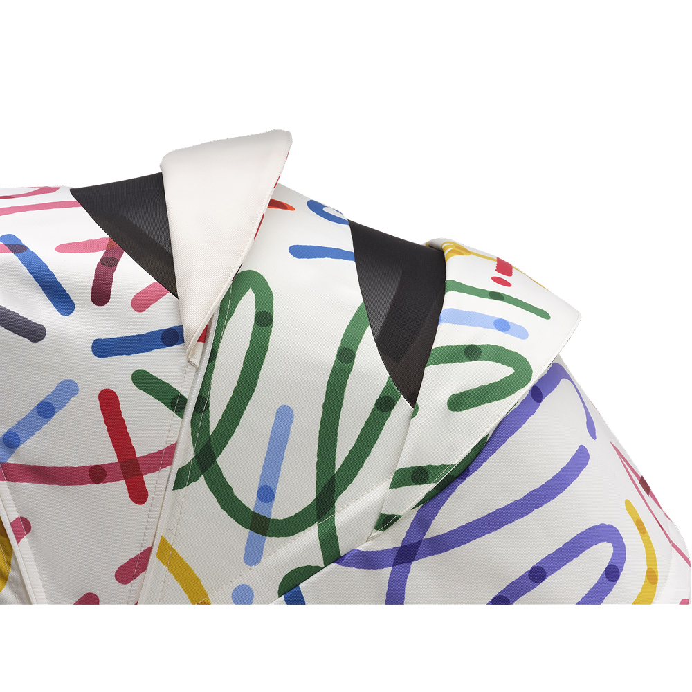 Copertina carucior Bugaboo Bee 6 Art of Discovery White [2]