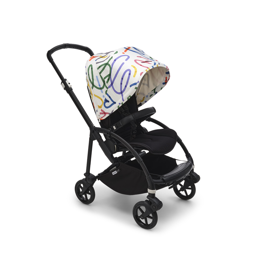 Copertina carucior Bugaboo Bee 6 Art of Discovery White [3]