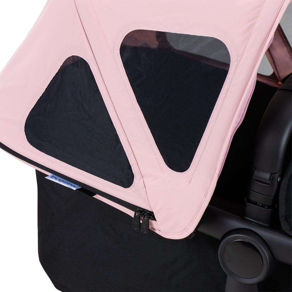 Copertina de soare cu plasa insecte carucior Bugaboo Fox Soft Pink [9]