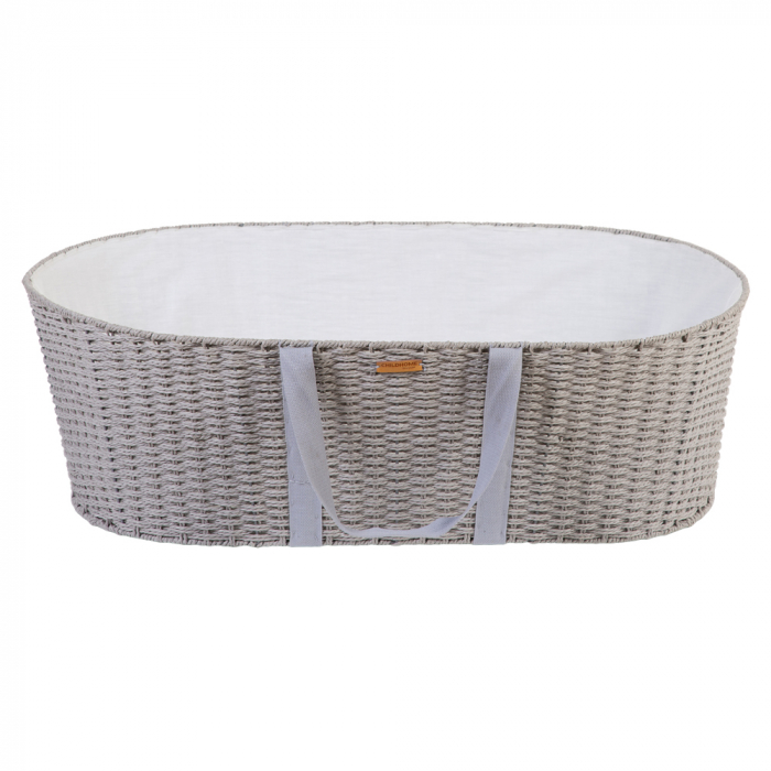 Cos bebe Childhome Moise cu saltea, Gri [2]