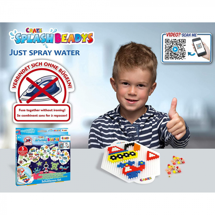 Craze - Set Template-uri Pentru Creatii Cu Margele - Baieti [5]