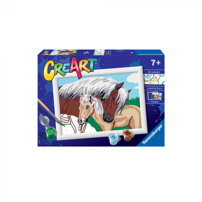 Creart - Pictura Calut Si Manz [2]
