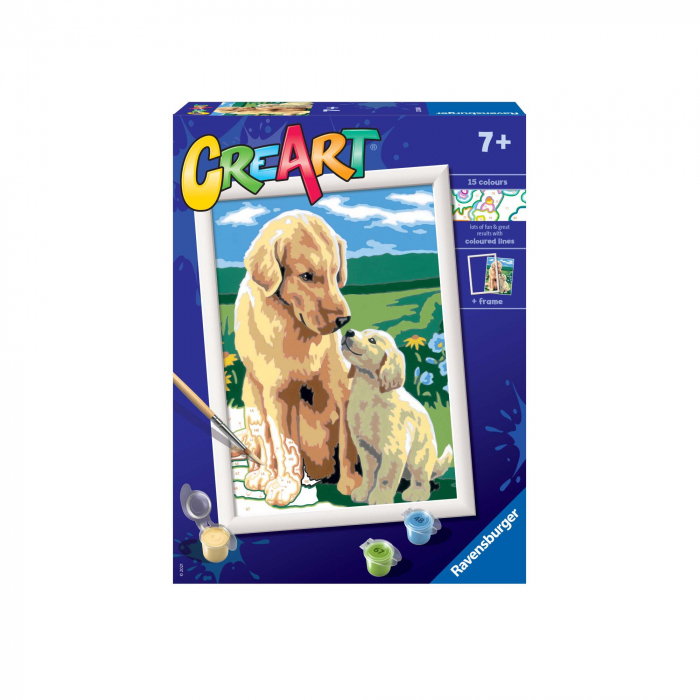 Creart - Pictura Catel Cu Pui [3]