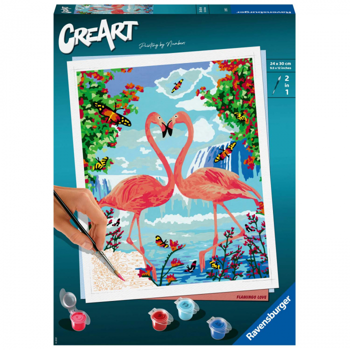 Creart - Pictura Doi Flamingo [3]
