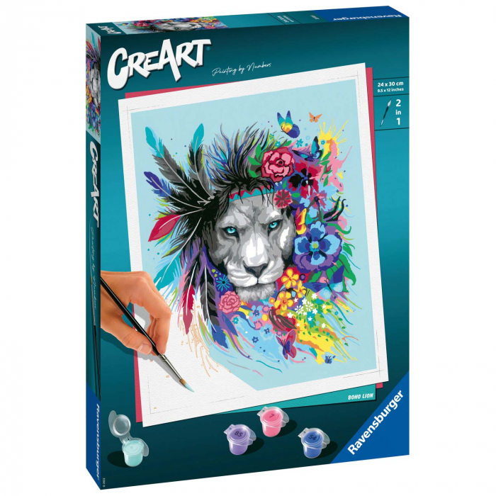 Creart - Pictura Leu Colorat [2]