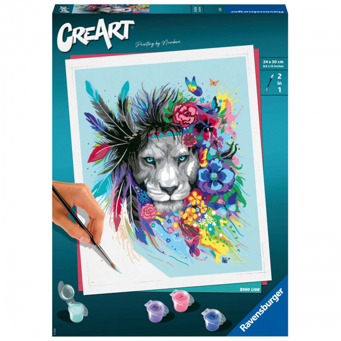 Creart - Pictura Leu Colorat [3]