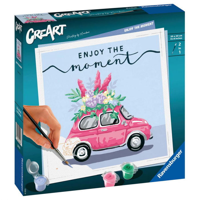 Creart - Pictura Masina Cu Flori [3]