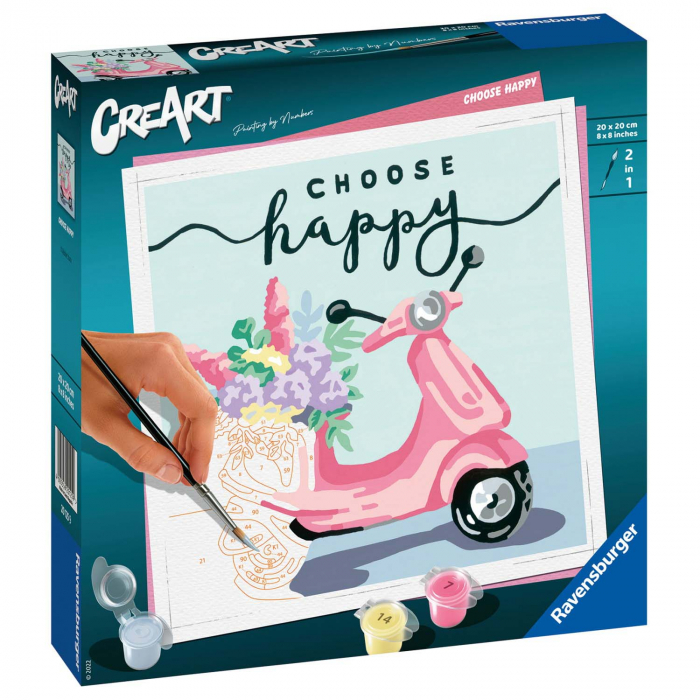 Creart - Pictura Scuter Choose Happy [3]