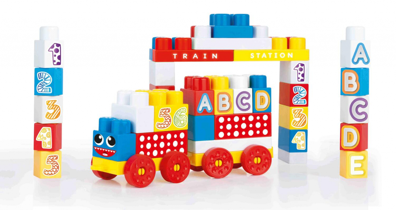 Cuburi de construit din plastic - 50 piese [2]