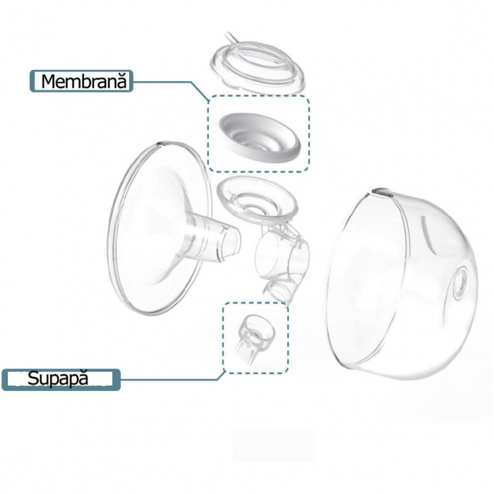 Cupa san Hands Free (rezerva) - 24 mm [2]