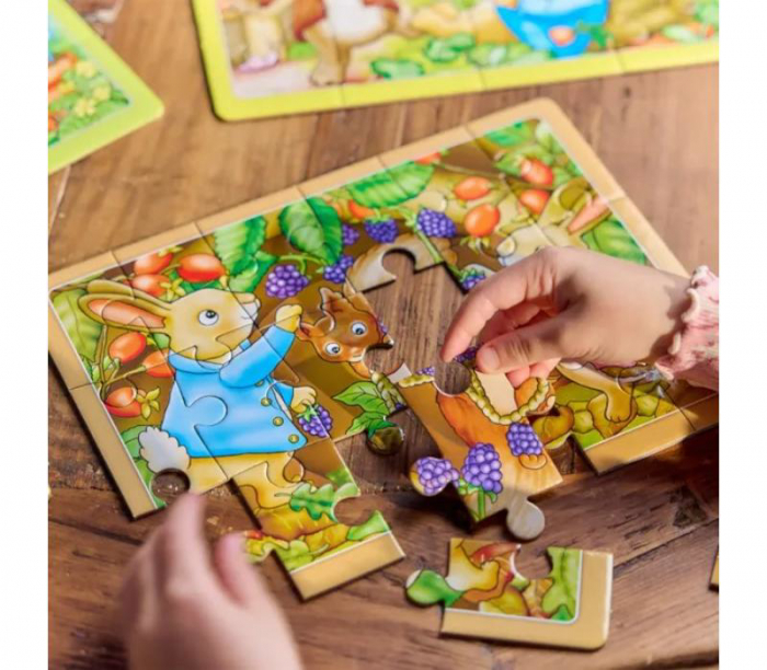 Cutie puzzle x 4 Peter Rabbit [4]