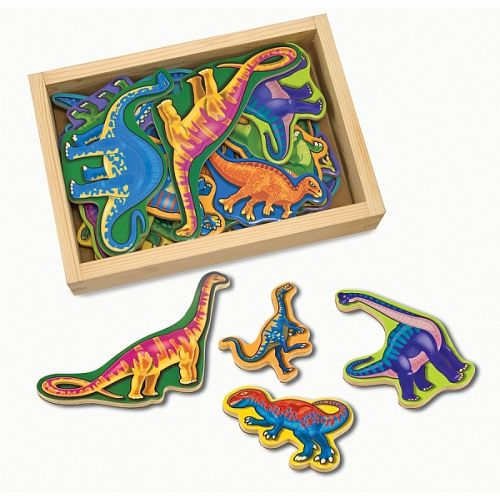 Dinozauri din lemn cu magneti Melissa and Doug [3]