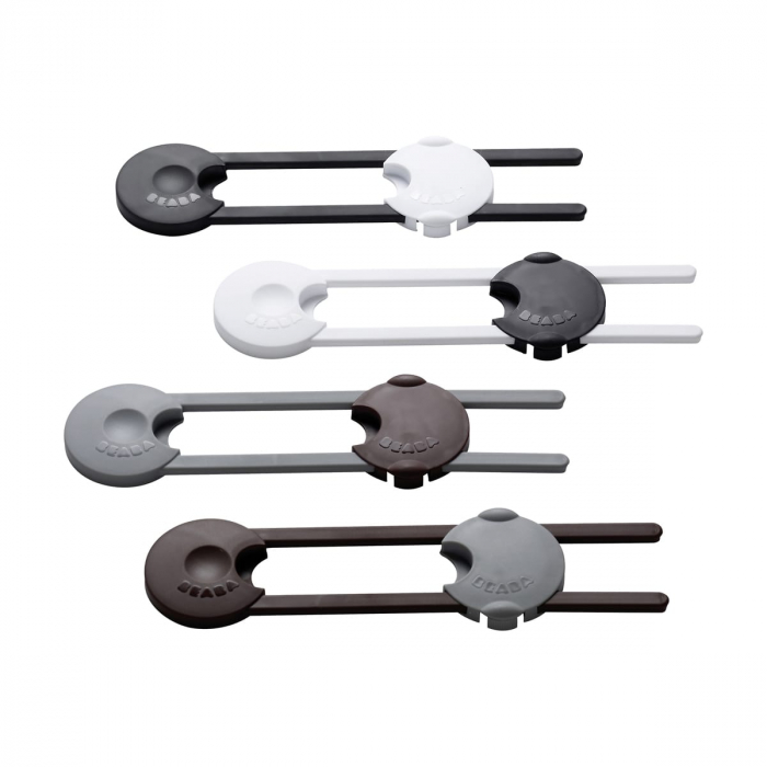 Dispozitiv de blocare usa Beaba - Home Design - Gri [3]