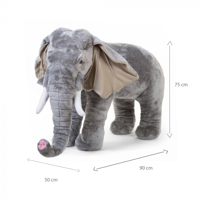 Elefant de plus Childhome 90x50x75 cm-Resigilat [5]