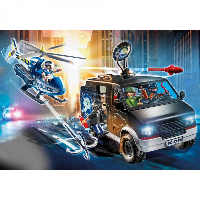 Elicopter De Politie In Urmarirea Dubei Playmobil [2]