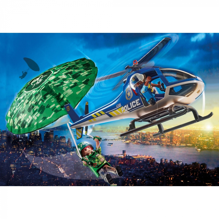 Elicopter De Politie Si Parasutist Playmobil [2]
