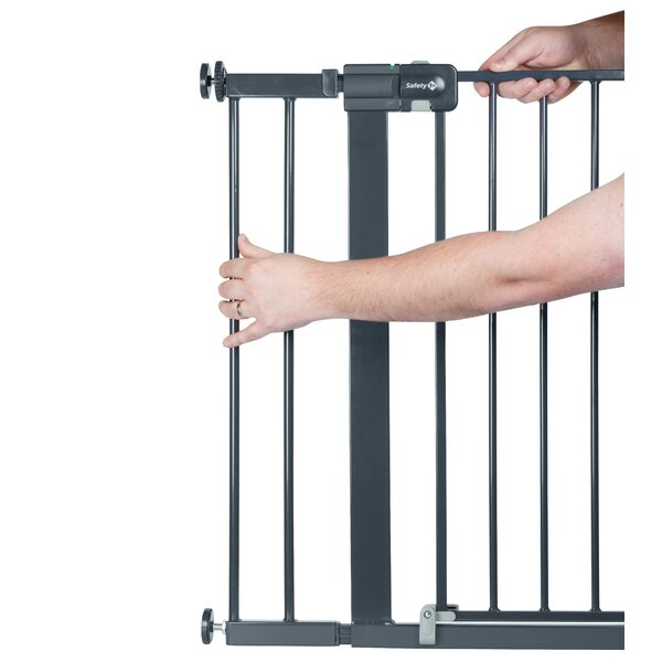 Extensie poarta de siguranta Safety 1st Metal 14 cm, Black [2]