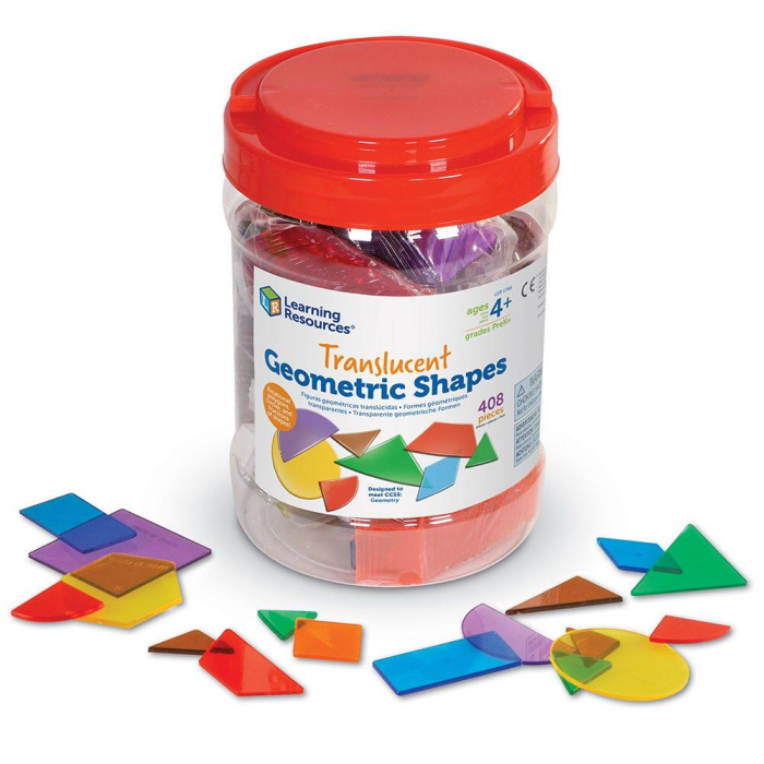 Forme geometrice transparente (408 piese) [6]