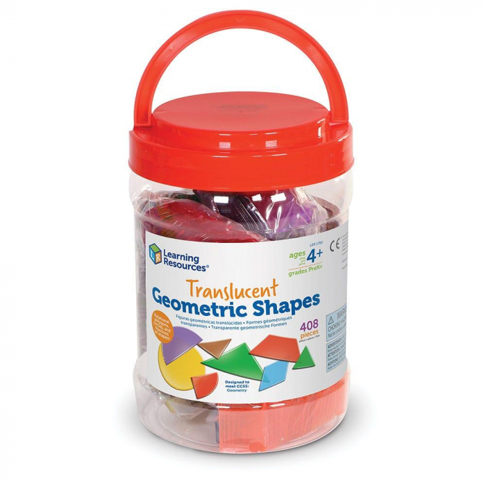 Forme geometrice transparente (408 piese) [5]