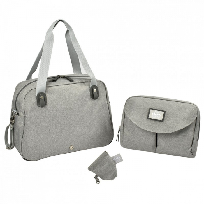 Geanta de infasat Beaba Geneva II Heather Grey-Resigilat [3]