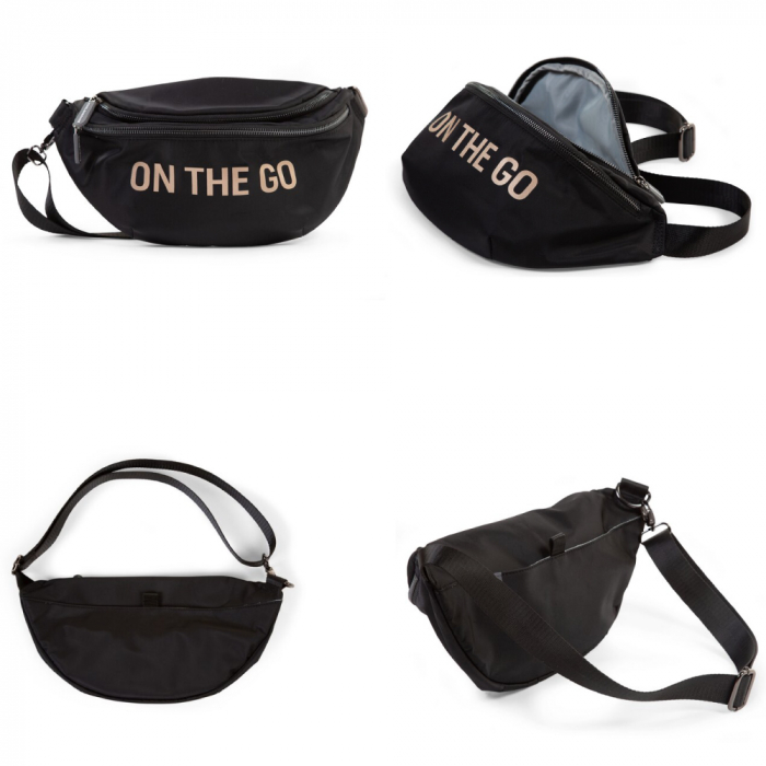 Geanta Childhome Banana On The Go Negru [3]